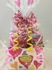 Colorful Hearts Gift Basket 