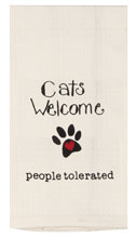 Cats Welcome Towel 