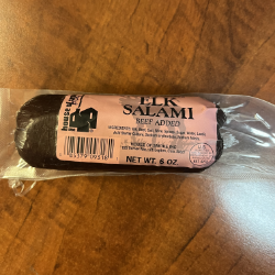 Elk Salami 