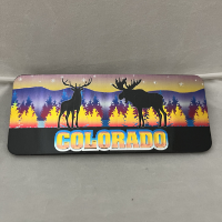 Irridescent Elk Magnet  