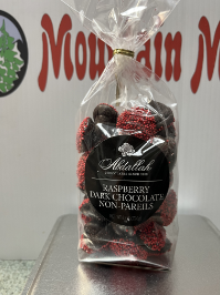 Raspberry Dark Chocolate Nonpareils 