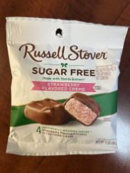 Russell Stover Sugar Free Strawberry Flavored Creme 
