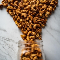 Toffee Toasted Cashews - 14 oz  