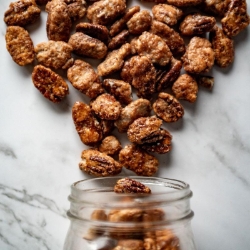Toffee Toasted Pecans - 12 oz - 