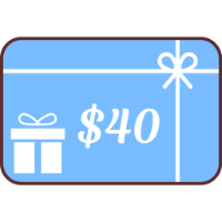 $40 Gift Certificate 