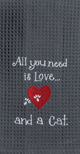 All you need is Love...and a Cat Towel 