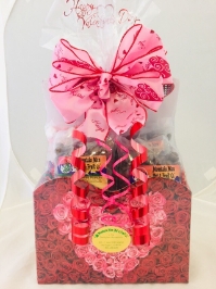 Bed of Roses Gift Basket 