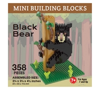 Black Bear Mini Building Blocks 