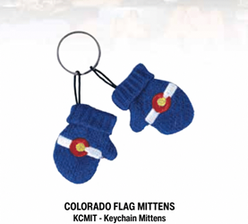 Colorado Mittens Key Chain 