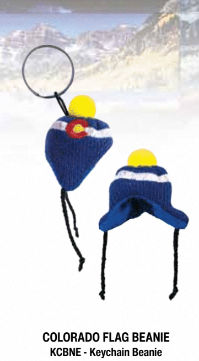 Colorado Beanie Key Chain 