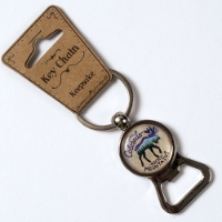 Colorado Moose Bottle Opener/Key Chain 