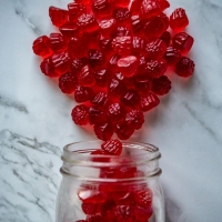 Gummy Raspberries 14oz 