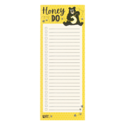 Honey Do Yellow Notepad 