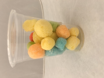 Sour Meteorites (Neon Sour Popper) Freeze Dried Candy 